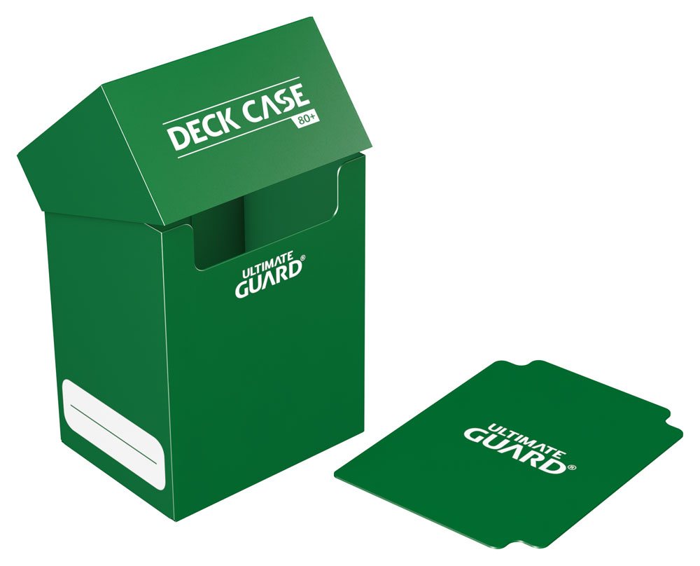Ultimate Guard Deck Case 80+ Green Ultimate Guard