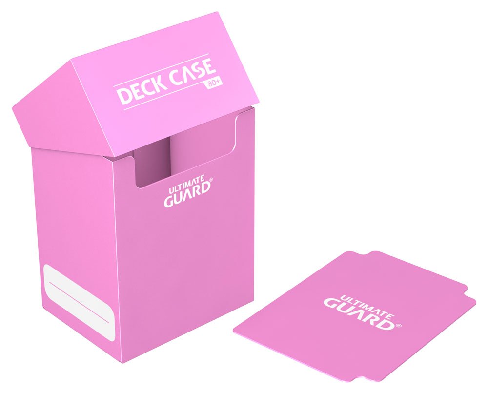 Ultimate Guard Deck Case 80+ Pink Ultimate Guard