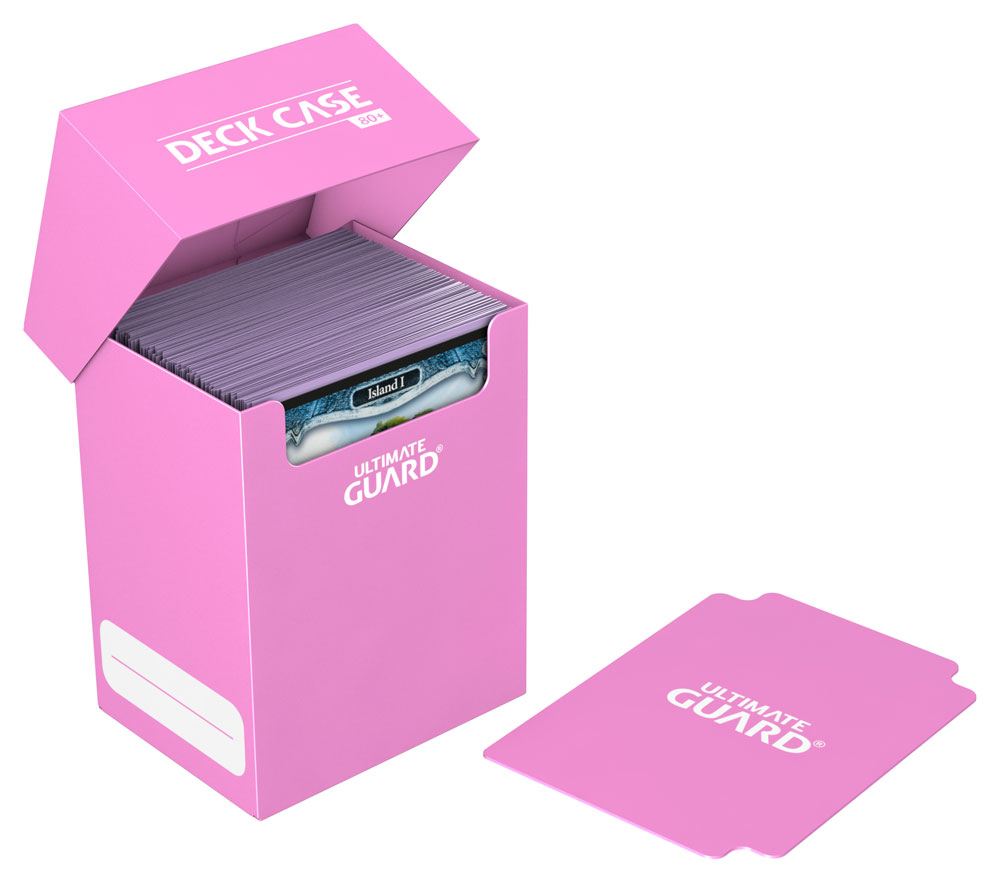 Ultimate Guard Deck Case 80+ Pink Ultimate Guard