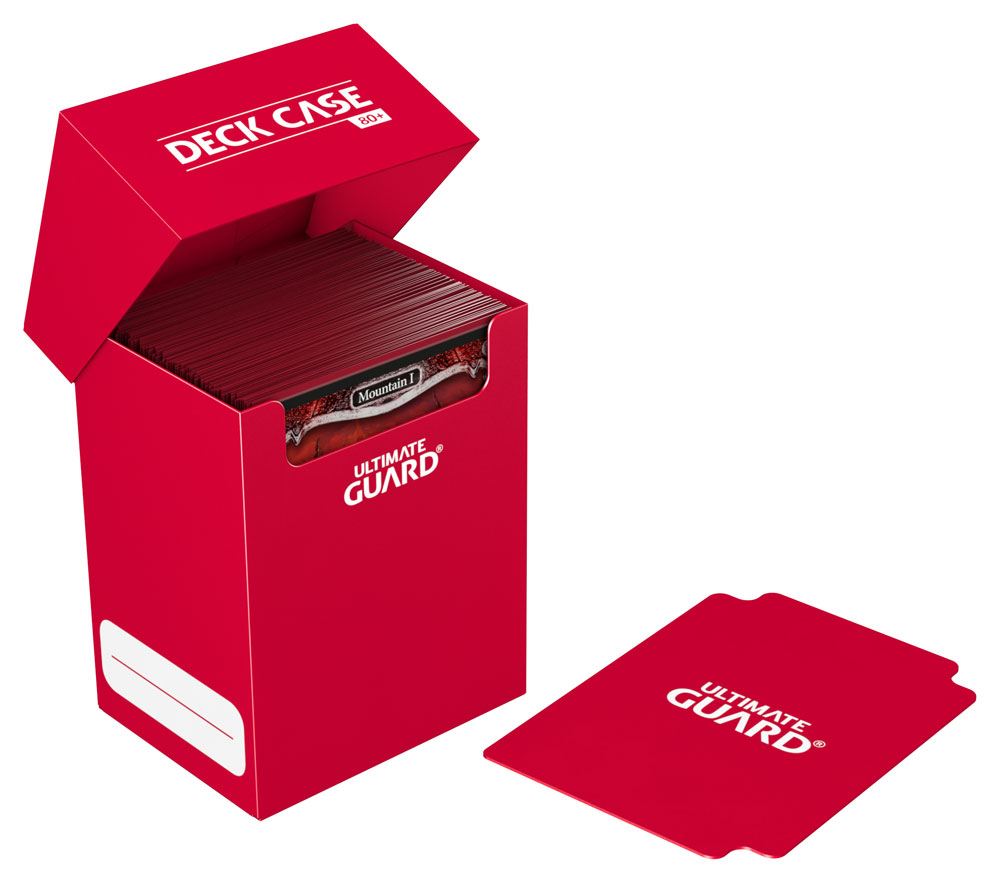 Ultimate Guard Deck Case 80+ Red Ultimate Guard