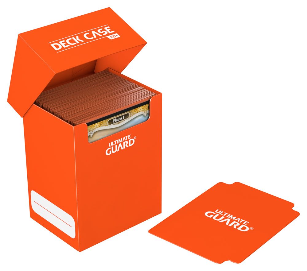 Ultimate Guard Deck Case 80+ Orange Ultimate Guard
