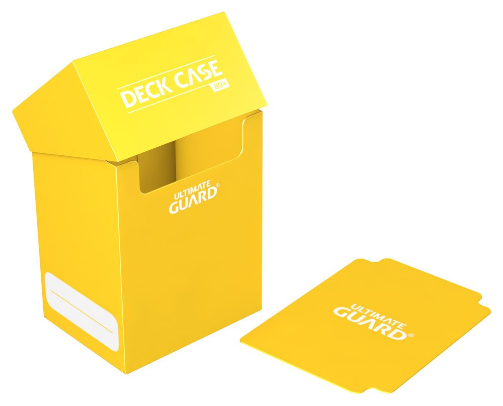 Ultimate Guard Deck Case 80+ Yellow Ultimate Guard