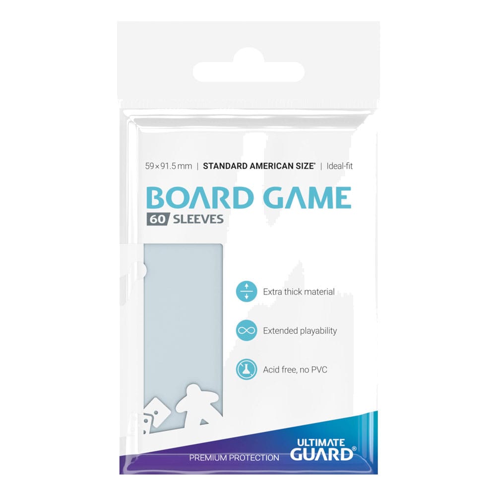 Ultimate Guard Board Game Sleeves 60 Standard American Ultimate Guard