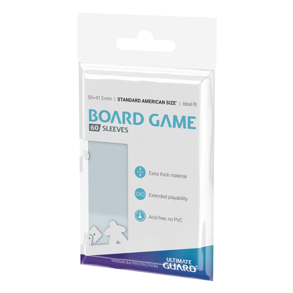 Ultimate Guard Board Game Sleeves 60 Standard American Ultimate Guard