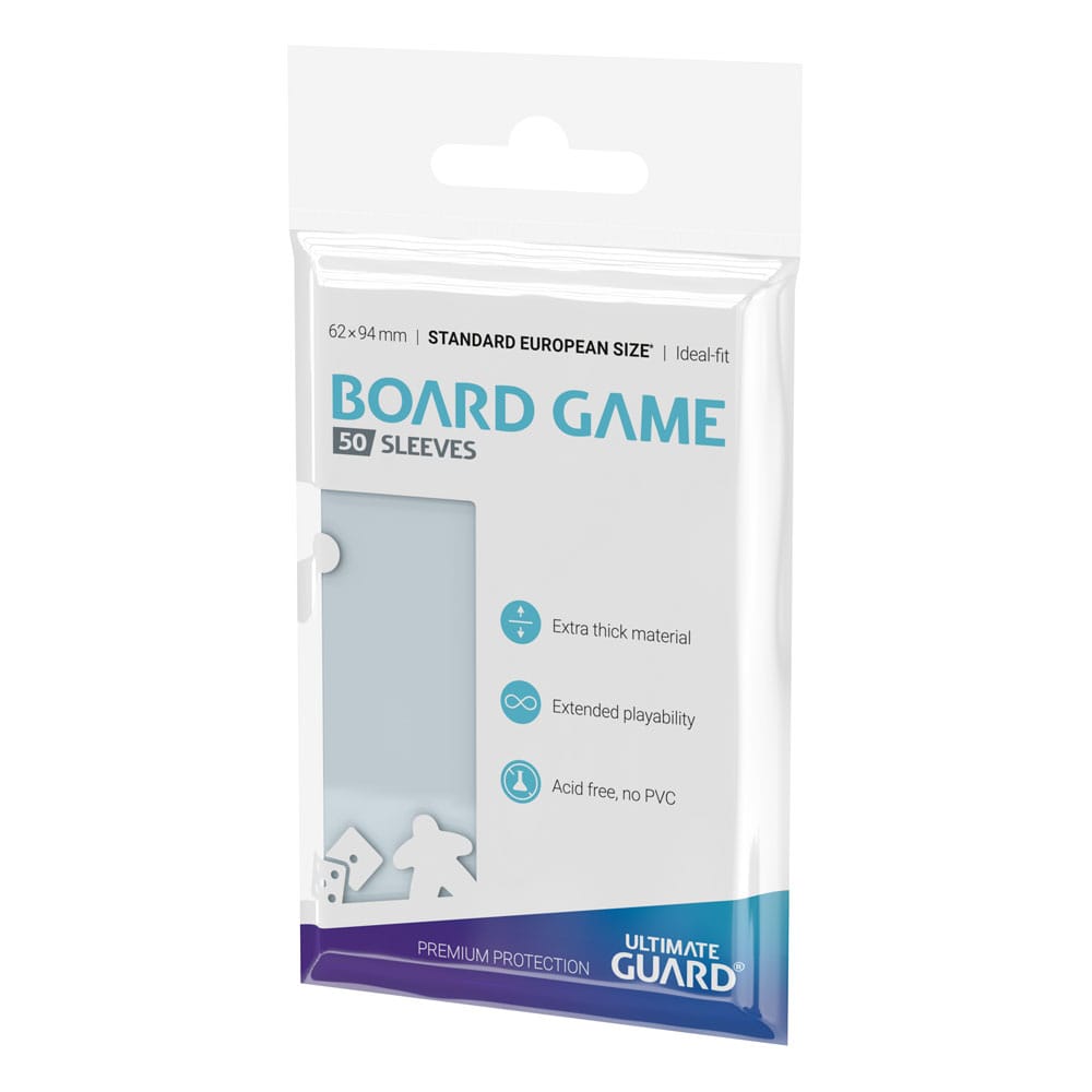 Ultimate Guard Board Game Sleeves 50 Standard European Ultimate Guard
