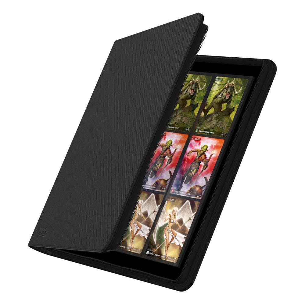 Ultimate Guard Zipfolio 480 24 Pocket Xenoskin Black Ultimate Guard