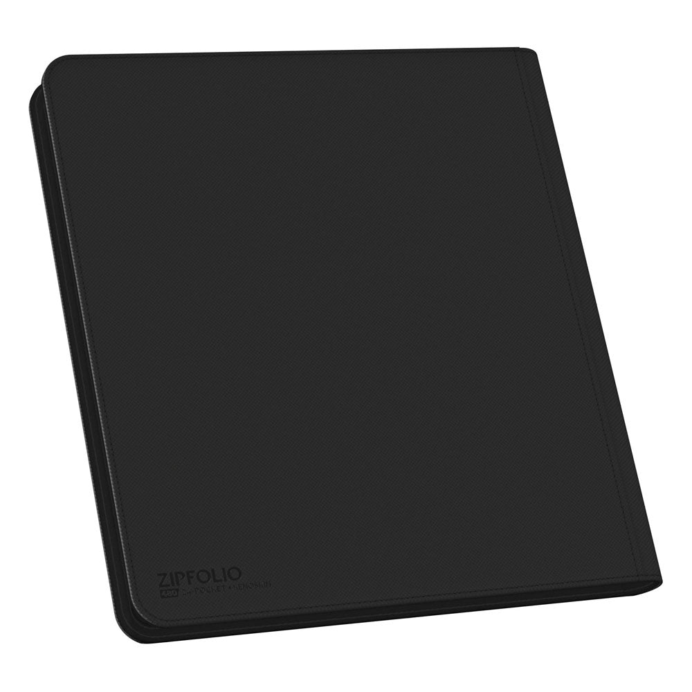 Ultimate Guard Zipfolio 480 24 Pocket Xenoskin Black Ultimate Guard