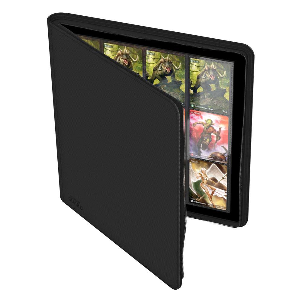 Ultimate Guard Zipfolio 480 24 Pocket Xenoskin Black Ultimate Guard