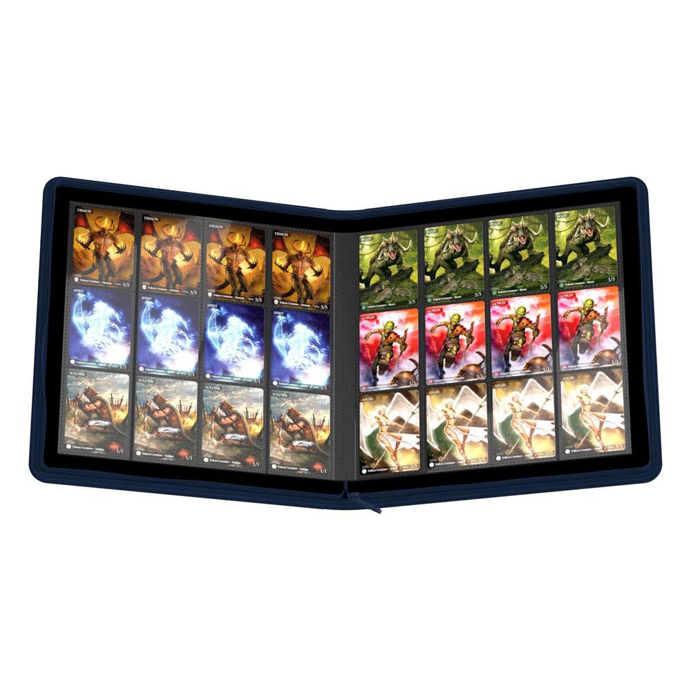 Ultimate Guard Zipfolio 480 24 Pocket Xenoskin Blue Ultimate Guard