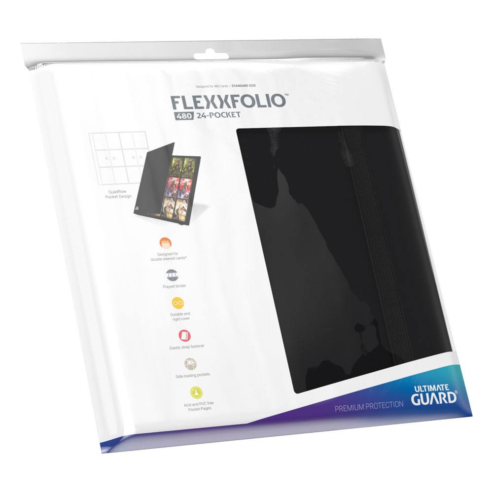 Ultimate Guard Flexxfolio 480 24 Pocket Black Ultimate Guard