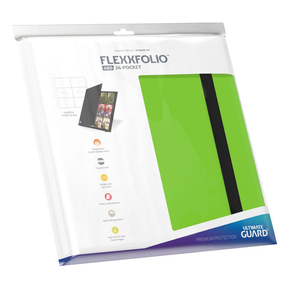 Ultimate Guard Flexxfolio 480 24 Pocket Light Green Ultimate Guard