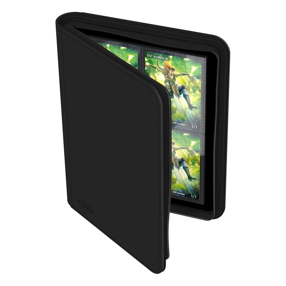 Ultimate Guard Zipfolio 160 8 Pocket Xenoskin Black Ultimate Guard