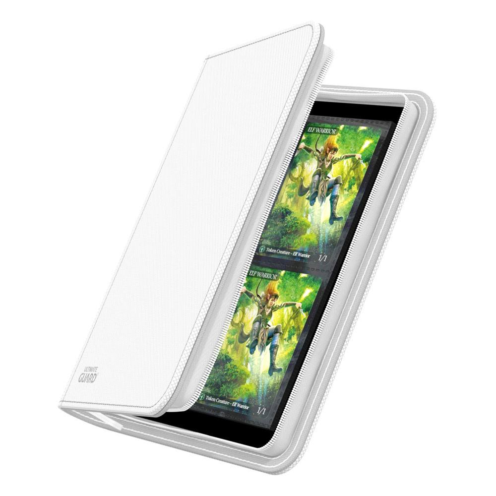 Ultimate Guard Zipfolio 160 8 Pocket Xenoskin White Ultimate Guard