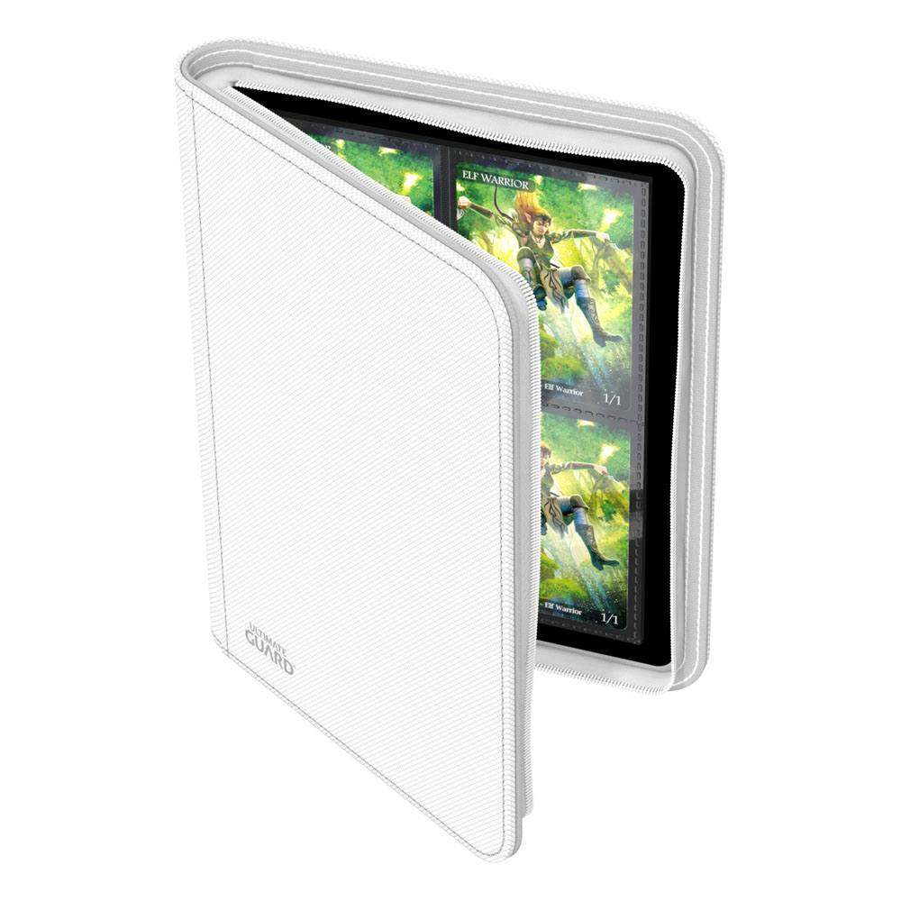 Ultimate Guard Zipfolio 160 8 Pocket Xenoskin White Ultimate Guard