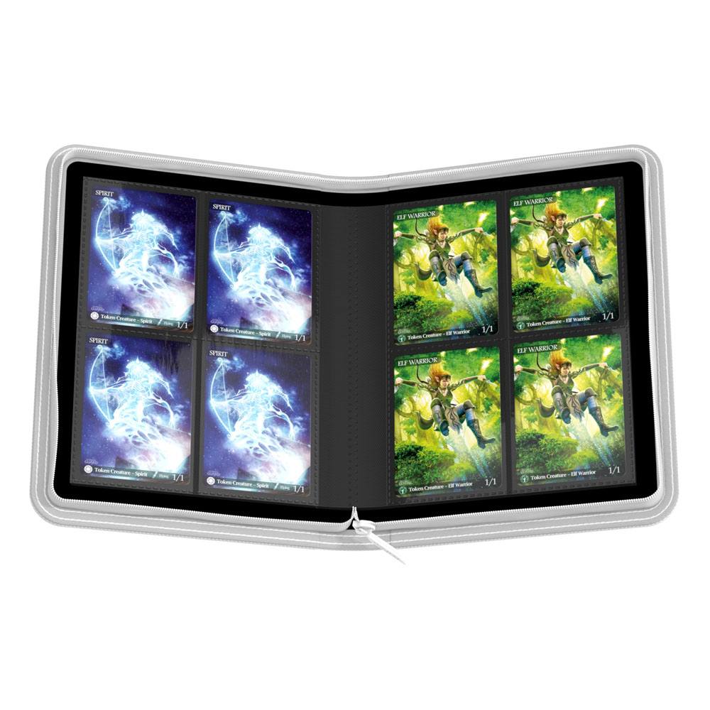 Ultimate Guard Zipfolio 160 8 Pocket Xenoskin White Ultimate Guard