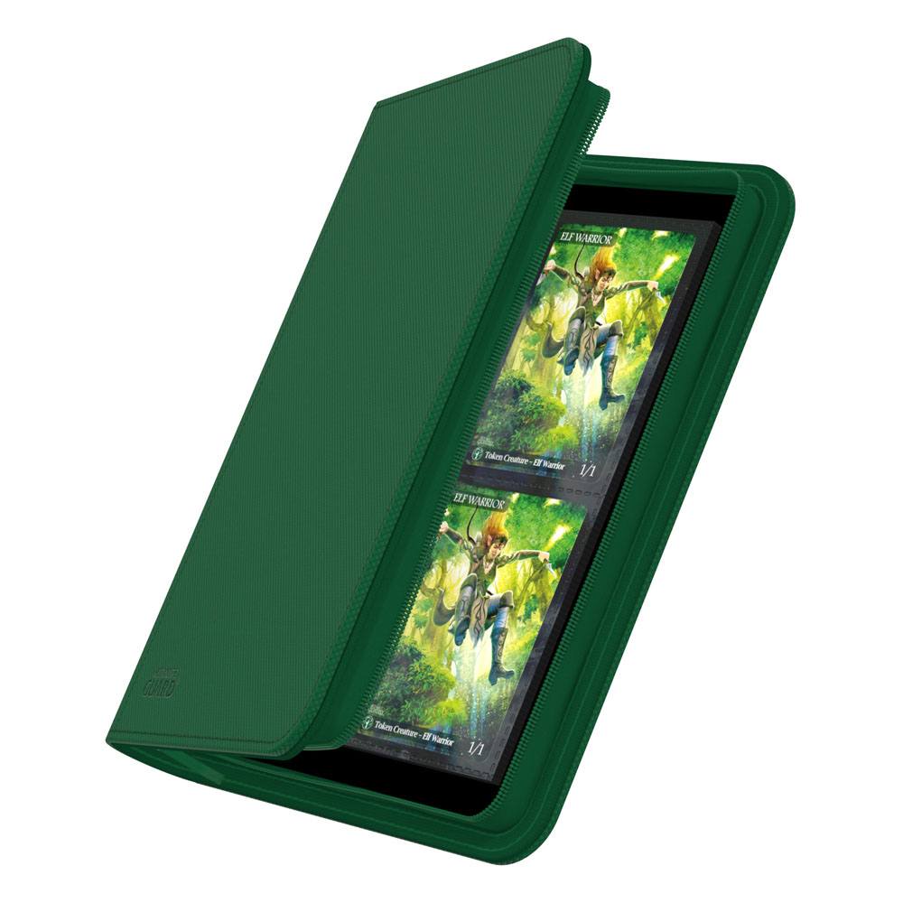 Ultimate Guard Zipfolio 160 8 Pocket Xenoskin Green Ultimate Guard