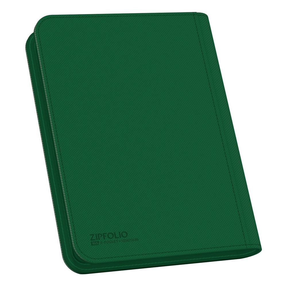 Ultimate Guard Zipfolio 160 8 Pocket Xenoskin Green Ultimate Guard