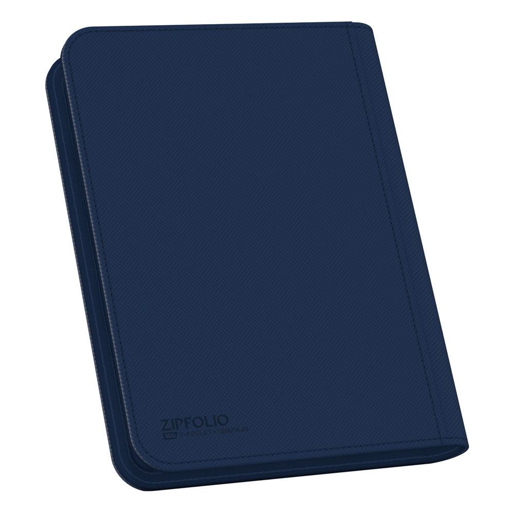 Ultimate Guard Zipfolio 160 8 Pocket Xenoskin Blue Ultimate Guard