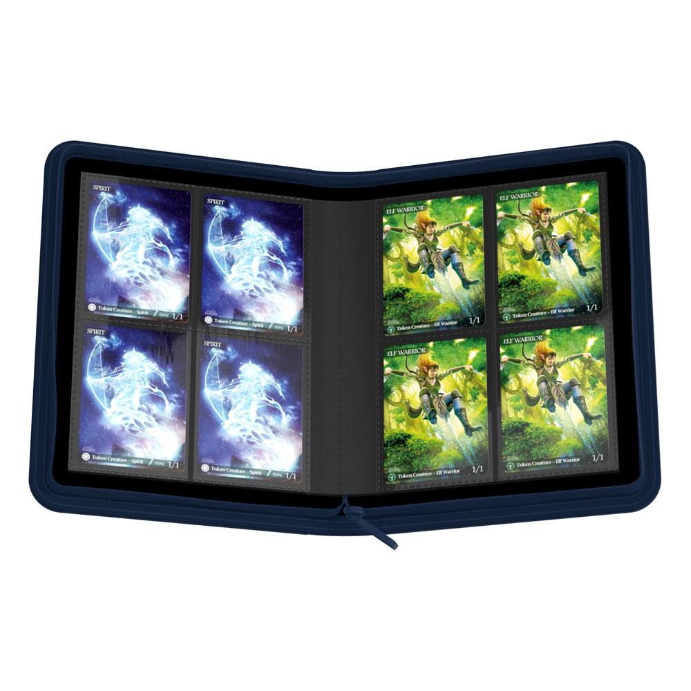 Ultimate Guard Zipfolio 160 8 Pocket Xenoskin Blue Ultimate Guard
