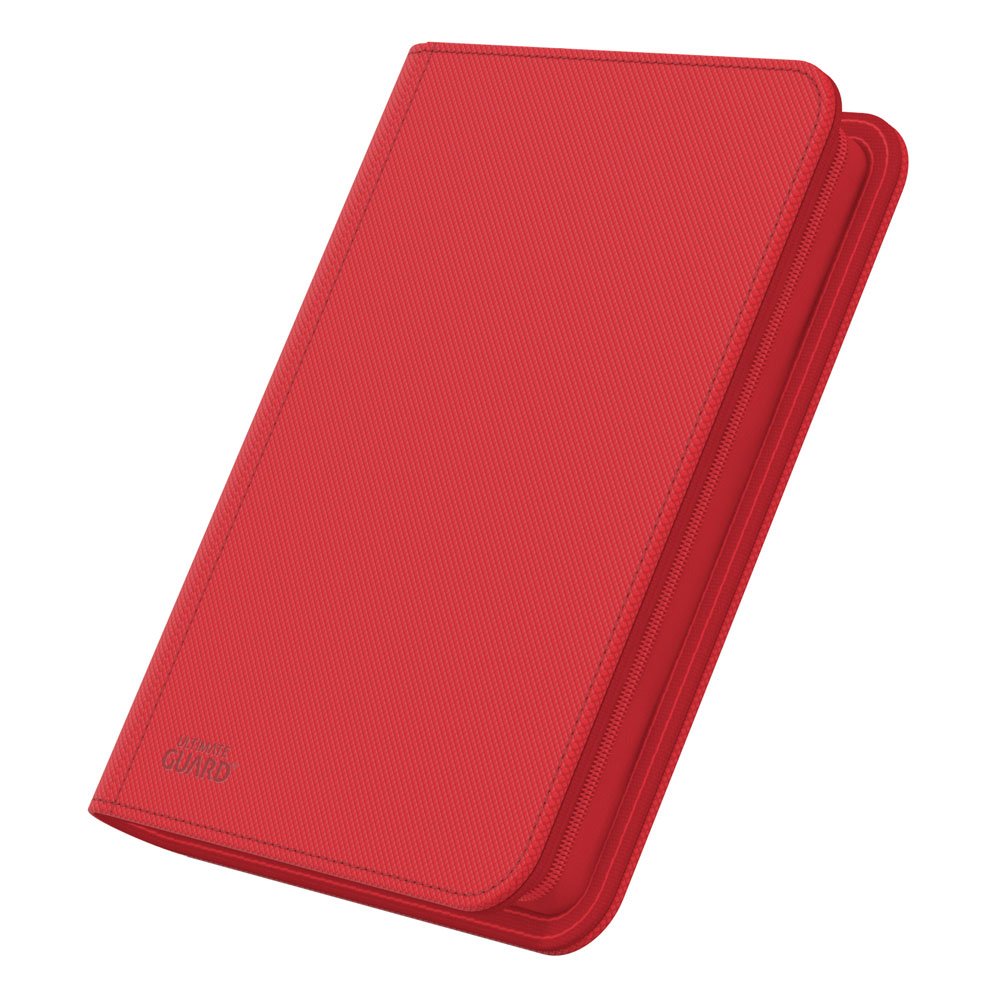 Ultimate Guard Zipfolio 160 8 Pocket Xenoskin Red Ultimate Guard