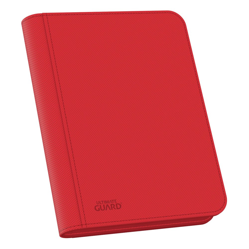 Ultimate Guard Zipfolio 160 8 Pocket Xenoskin Red Ultimate Guard