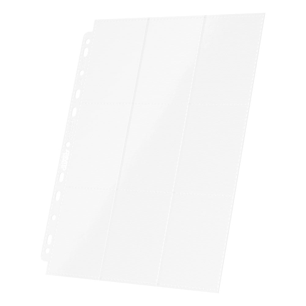 Ultimate Guard 18 Pocket Pages Side Loading 10 White Ultimate Guard