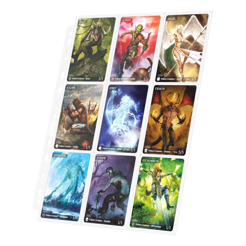 Ultimate Guard 18 Pocket Pages Side Loading 10 White Ultimate Guard