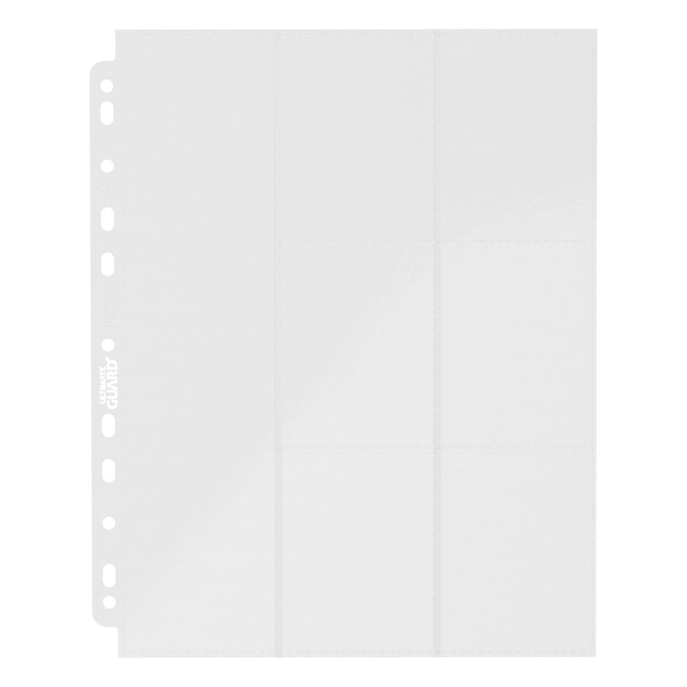 Ultimate Guard 18 Pocket Pages Side Loading 10 White Ultimate Guard