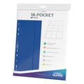 Ultimate Guard 18 Pocket Pages Side Loading 10 Blue Ultimate Guard