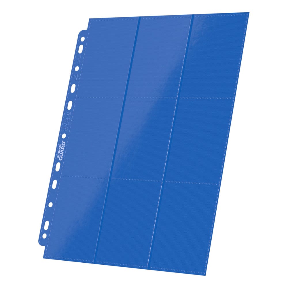 Ultimate Guard 18 Pocket Pages Side Loading 10 Blue Ultimate Guard