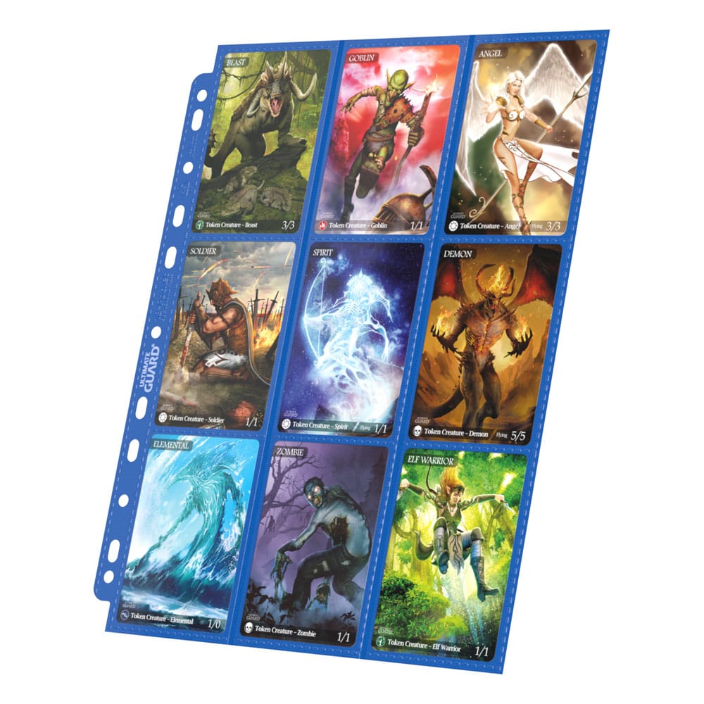 Ultimate Guard 18 Pocket Pages Side Loading 10 Blue Ultimate Guard