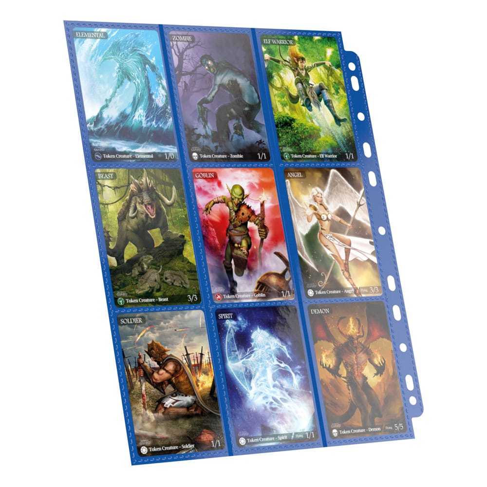 Ultimate Guard 18 Pocket Pages Side Loading 10 Blue Ultimate Guard