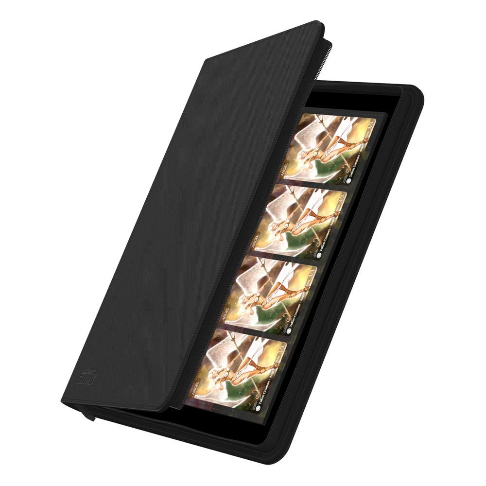 Ultimate Guard Zipfolio 320 16 Pocket Xenoskin Black Ultimate Guard