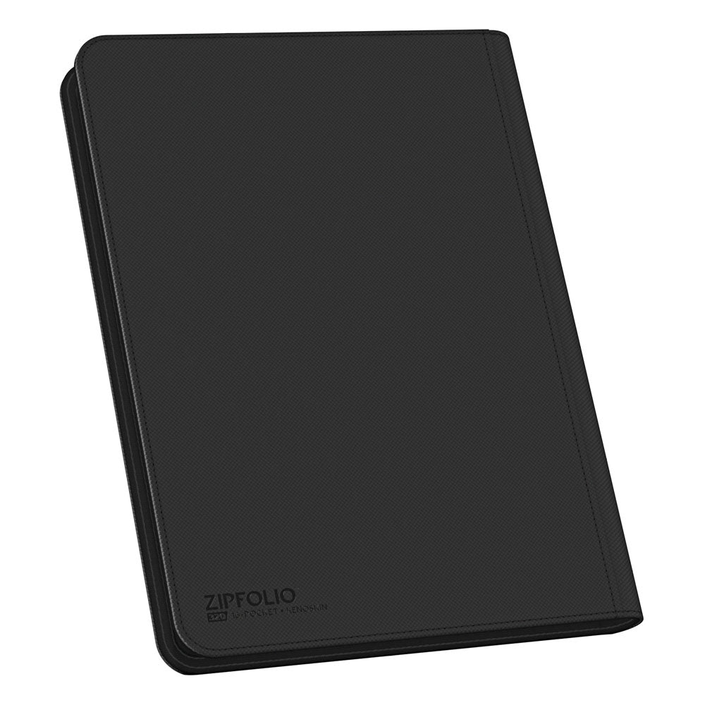 Ultimate Guard Zipfolio 320 16 Pocket Xenoskin Black Ultimate Guard