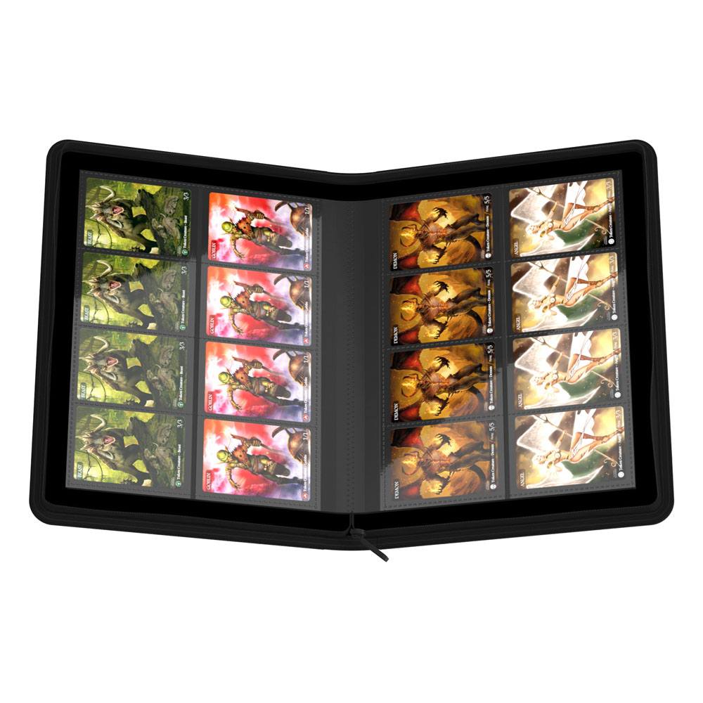 Ultimate Guard Zipfolio 320 16 Pocket Xenoskin Black Ultimate Guard