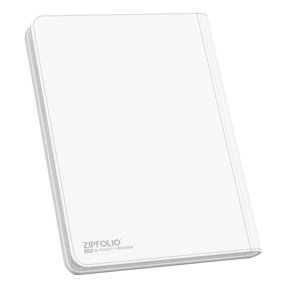 Ultimate Guard Zipfolio 320 16 Pocket Xenoskin White Ultimate Guard