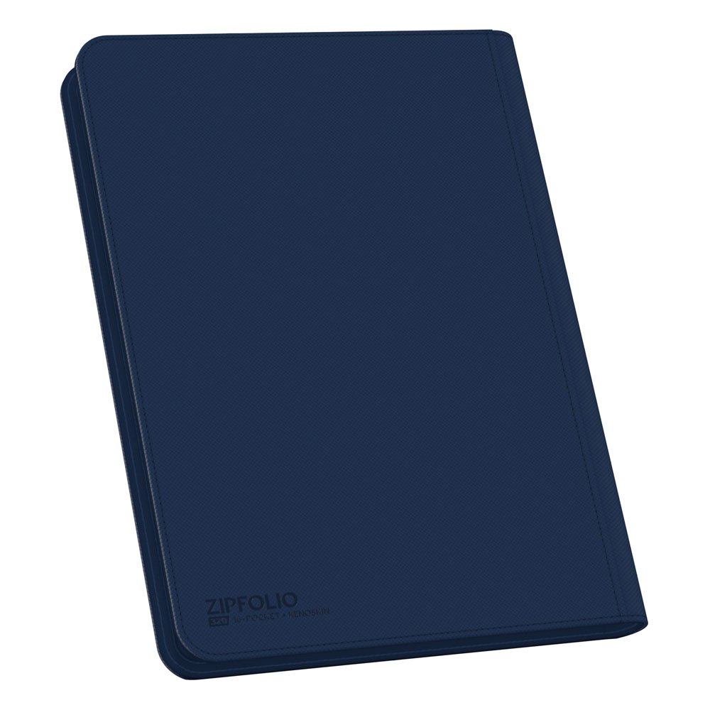Ultimate Guard Zipfolio 320 16 Pocket Xenoskin Blue Ultimate Guard