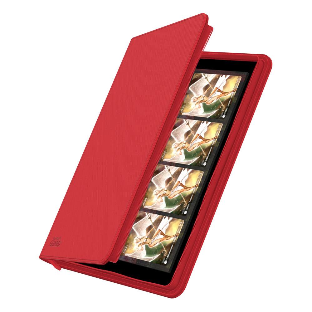Ultimate Guard Zipfolio 320 16 Pocket Xenoskin Red Ultimate Guard