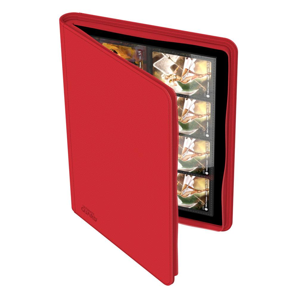 Ultimate Guard Zipfolio 320 16 Pocket Xenoskin Red Ultimate Guard