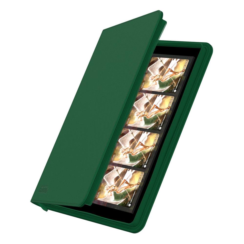 Ultimate Guard Zipfolio 320 16 Pocket Xenoskin Green Ultimate Guard