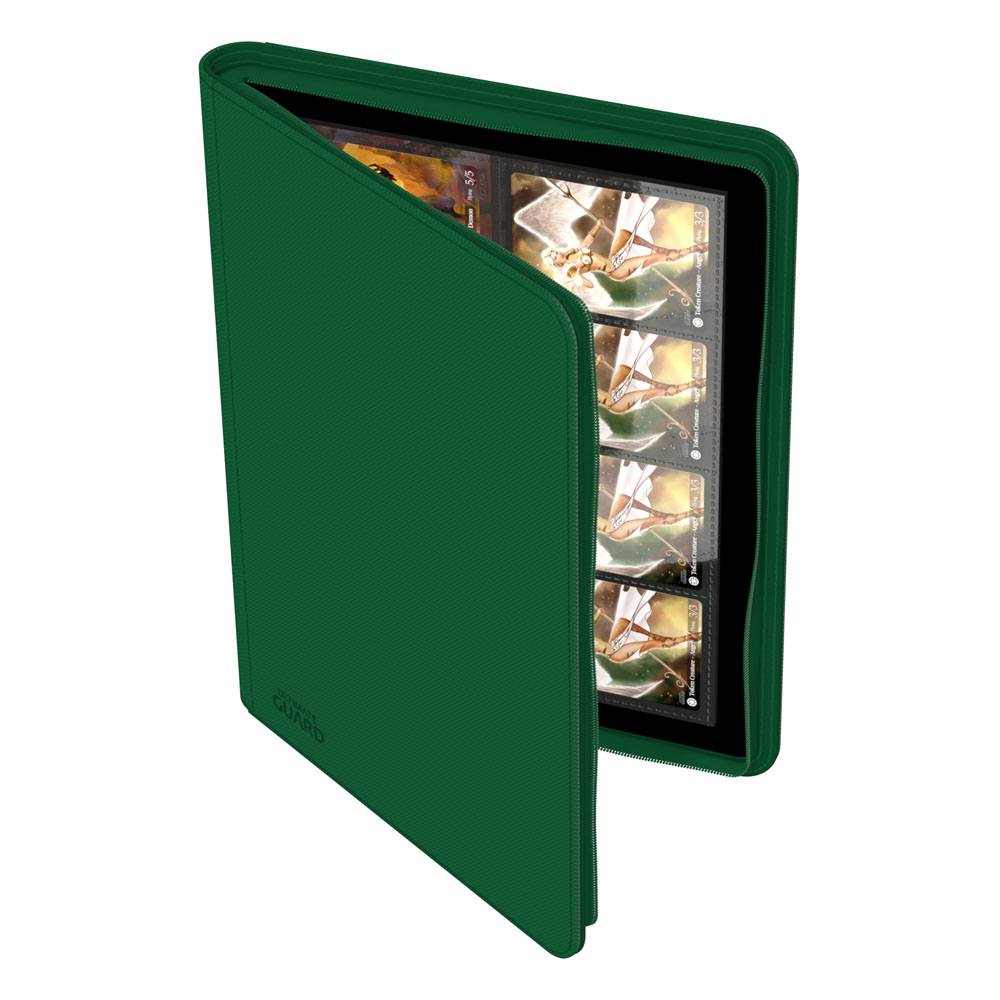 Ultimate Guard Zipfolio 320 16 Pocket Xenoskin Green Ultimate Guard