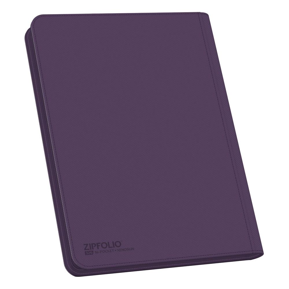 Ultimate Guard Zipfolio 320 16 Pocket Xenoskin Purple Ultimate Guard