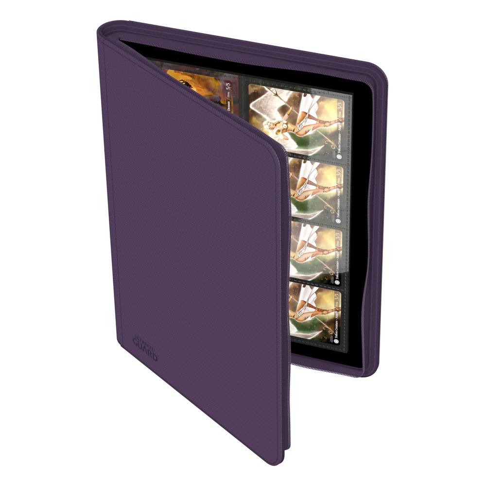 Ultimate Guard Zipfolio 320 16 Pocket Xenoskin Purple Ultimate Guard