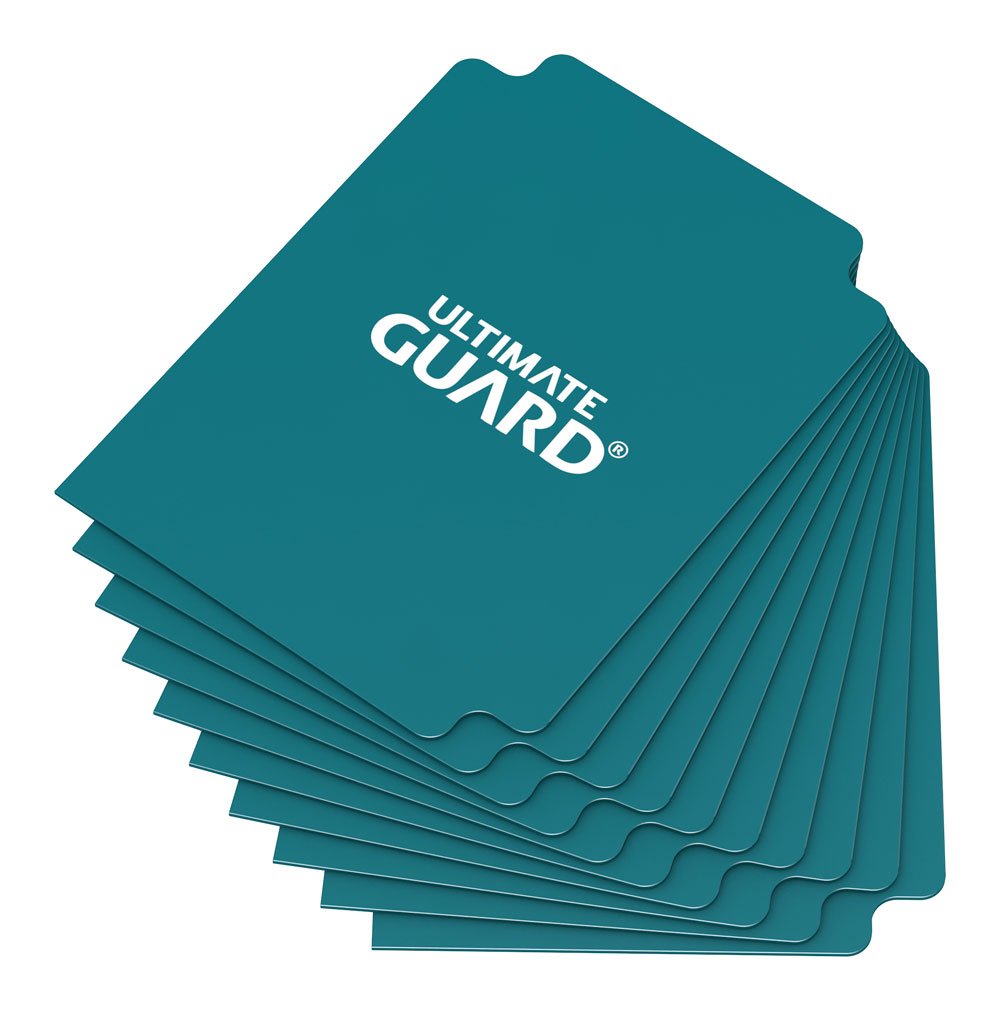 Ultimate Guard Card Dividers Standard Size 10 Petrol Ultimate Guard