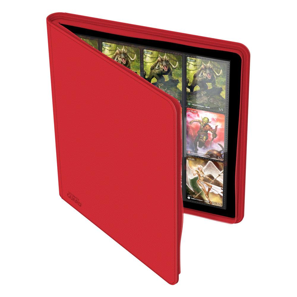 Ultimate Guard Zipfolio 480 24 Pocket Xenoskin Red Ultimate Guard