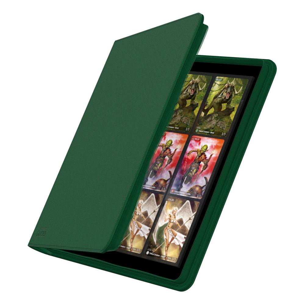 Ultimate Guard Zipfolio 480 24 Pocket Xenoskin Green Ultimate Guard