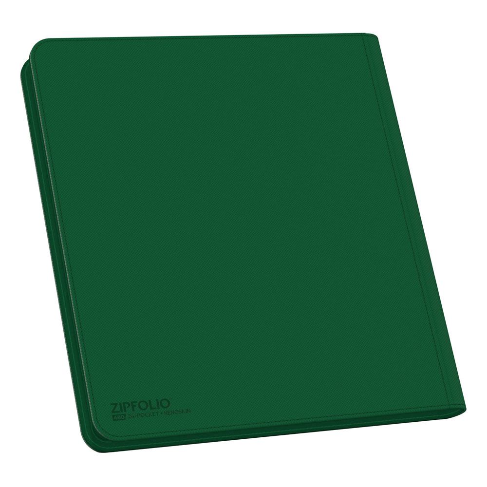 Ultimate Guard Zipfolio 480 24 Pocket Xenoskin Green Ultimate Guard