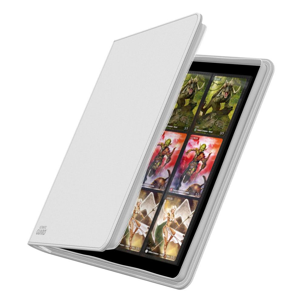 Ultimate Guard Zipfolio 480 24 Pocket Xenoskin White Ultimate Guard