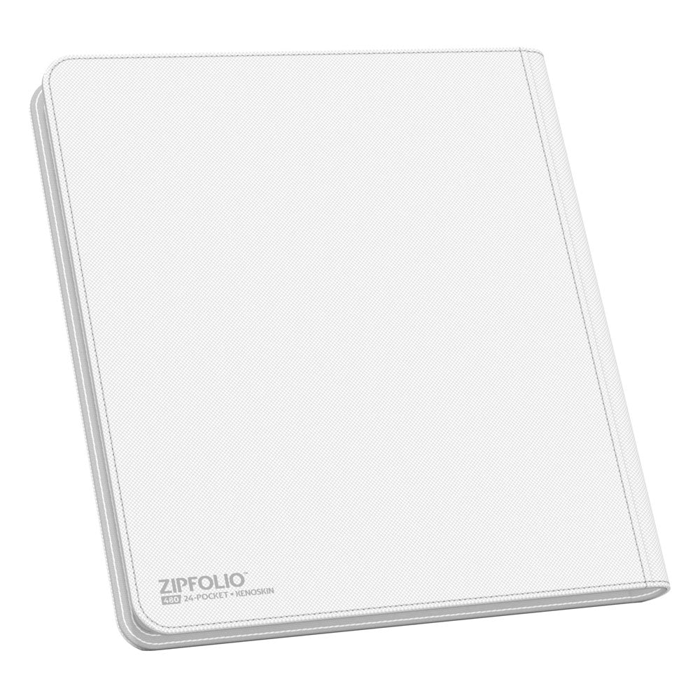 Ultimate Guard Zipfolio 480 24 Pocket Xenoskin White Ultimate Guard