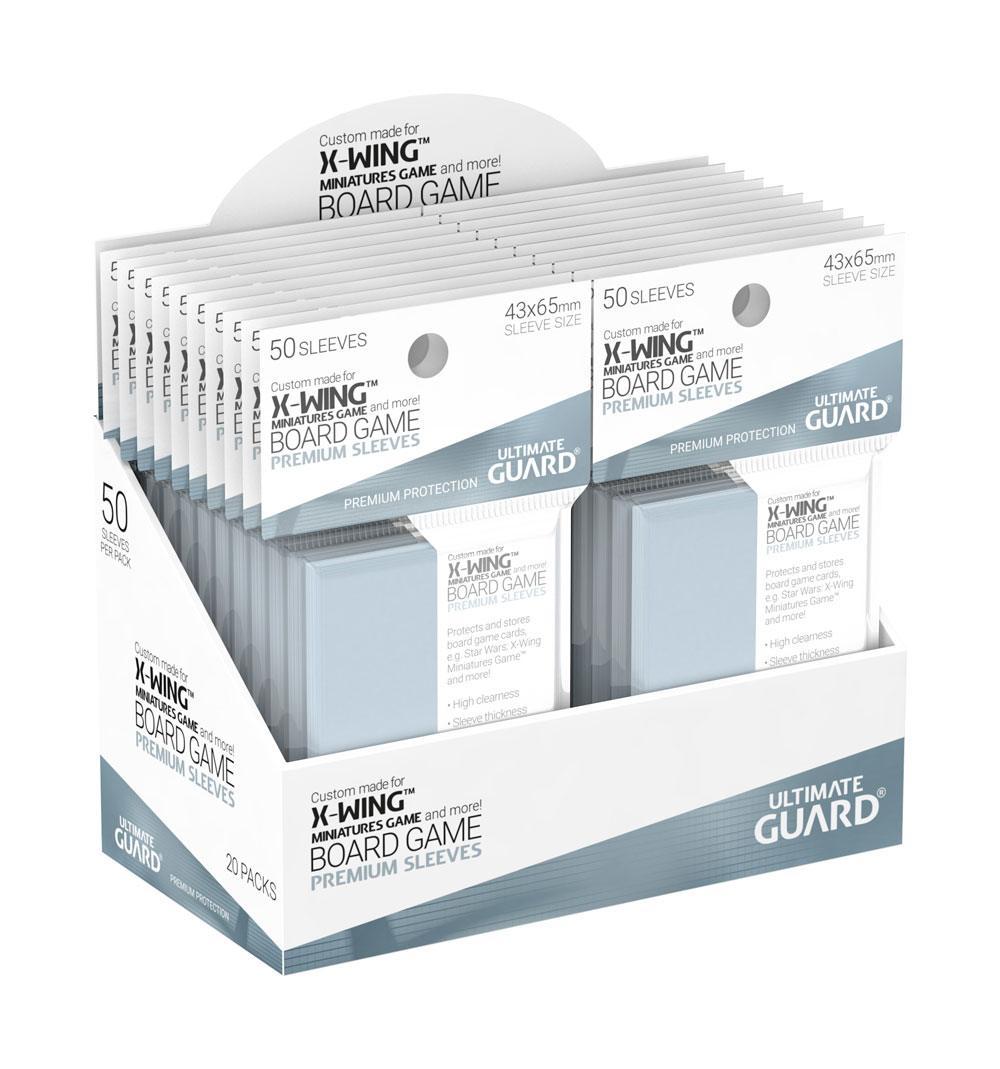 Ultimate Guard Board Game Sleeves 50 X Wing Miniatures Game Ultimate Guard
